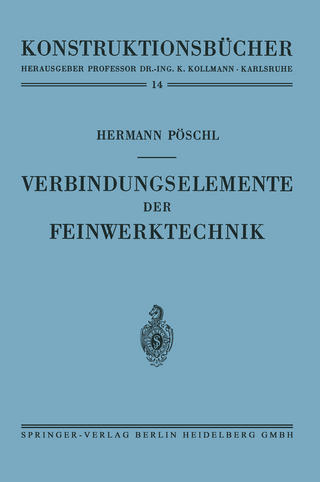 Verbindungselemente der Feinwerktechnik Hermann PÃ¯schl Author
