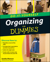 Organizing Do-It-Yourself For Dummies - Sandra Munson