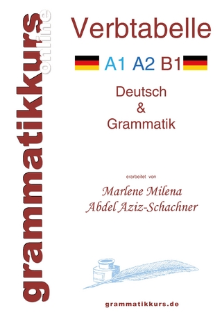 Verbtabelle Deutsch A1 A2 B1 - Marlene Milena Abdel Aziz-Schachner
