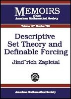 Descriptive Set Theory and Definable Forcing - Jindrich Zapletal
