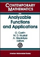 Analyzable Functions and Applications