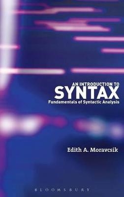 An Introduction to Syntax - Dr. Edith A. Moravcsik
