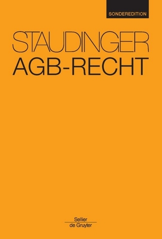 AGB-Recht - Michael Coester; Dagmar Coester-Waltjen; Rüdiger Krause; Peter F. Schlosser; Michael Martinek