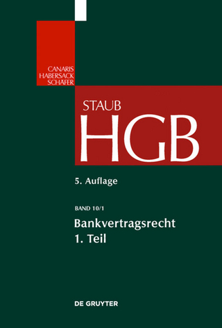 Handelsgesetzbuch / Bankvertragsrecht 1 - Stefan Grundmann