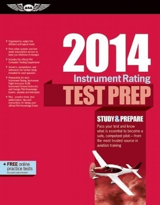 Instrument Rating Test Prep 2014 + Tutorial Software -  Asa Test Prep Board