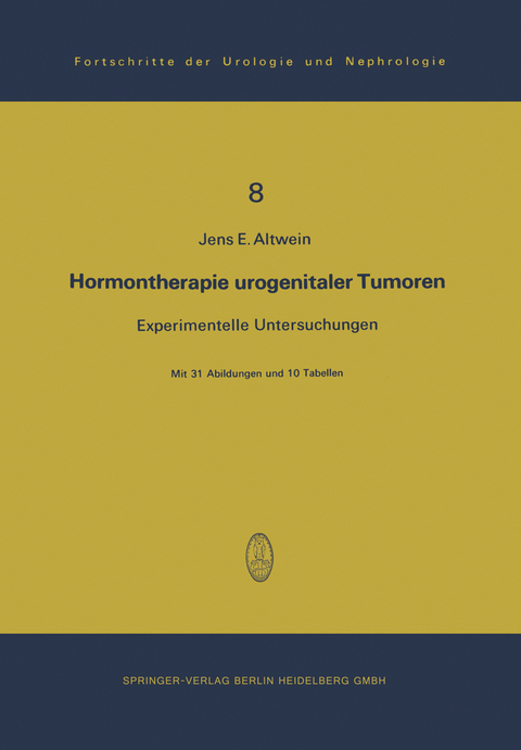 Hormontherapie urogenitaler Tumoren - J. Altwein
