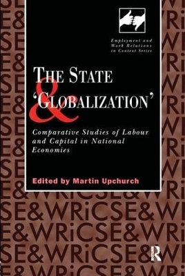 The State and 'Globalization' - Martin Upchurch