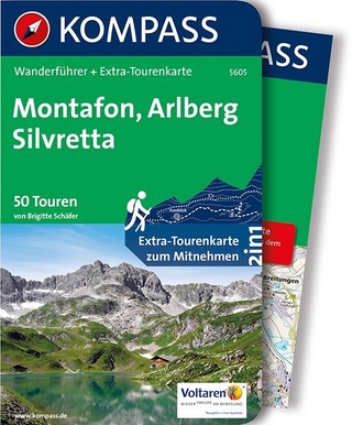 KOMPASS Wanderführer Montafon, Arlberg, Silvretta - Brigitte Schäfer