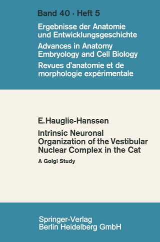 Intrinsic Neuronal Organization of the Vestibular Nuclear Complex in the cat - Eivinn Hauglie-Hanssen