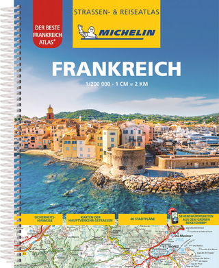 Michelin Atlas Frankreich (DIN A4) Spiralbindung - 