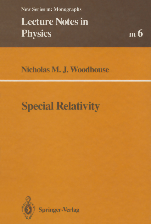 Special Relativity - Nicholas M.J. Woodhouse
