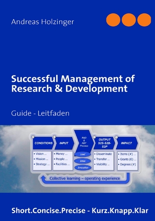 Successful Management of Research & Development - Andreas Holzinger