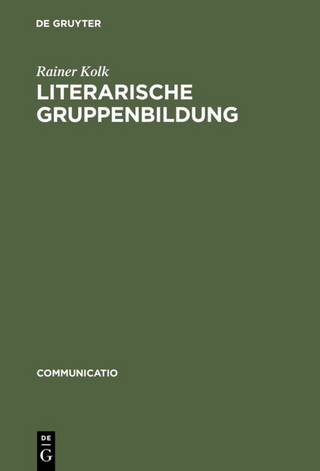 Literarische Gruppenbildung - Rainer Kolk