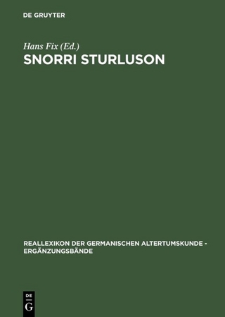 Snorri Sturluson - Hans Fix