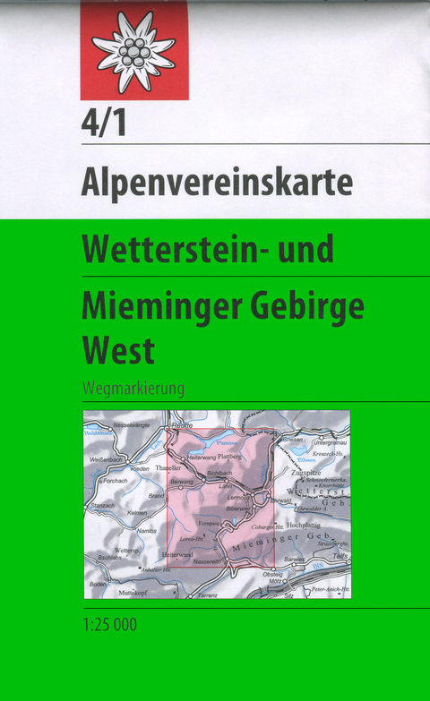 Wetterstein- und Mieminger Gebirge, West - 