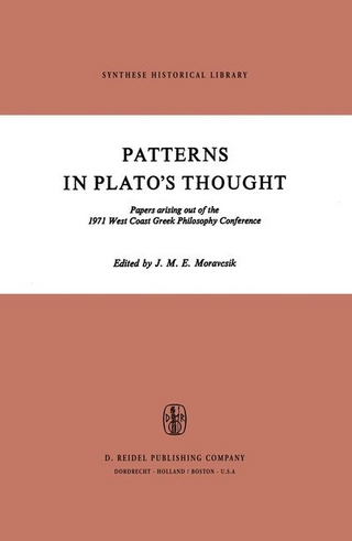 Patterns in Plato's Thought - J.M.E. Moravcsik