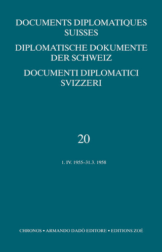 Diplomatische Dokumente der Schweiz 1945-1961 /Documents diplomatics... / Diplomatische Dokumente der Schweiz 1945-1961 /Documents diplomatics... - Antoine Fleury