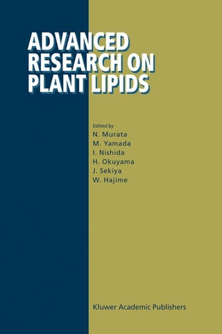 Advanced Research on Plant Lipids - W. Hajime; N. Murata; I. Nishida; H. Okuyama; Jiro Sekiya; M. Yamada