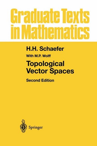 Topological Vector Spaces - H.H. Schaefer