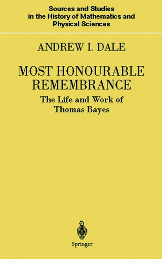 Most Honourable Remembrance - Andrew I. Dale