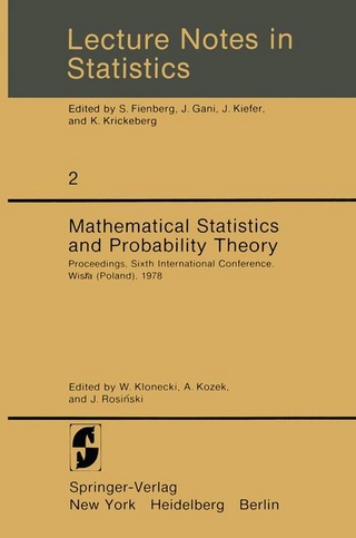 Mathematical Statistics and Probability Theory - W. Klonecki; A. Kozek; J. Rosinski