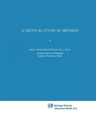 Critical Study in Method - H. Khathchadourian