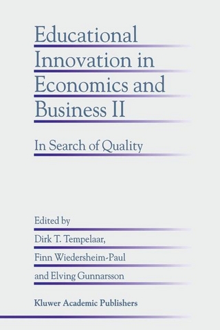 Educational Innovation in Economics and Business II - Elving Gunnarsson; Dirk T. Tempelaar; Finn Wiedersheim-Paul