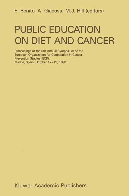 Public Education on Diet and Cancer - 