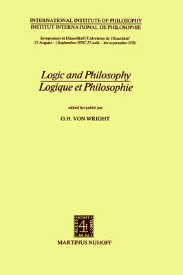 Logic and Philosophy / Logique et Philosophie - G.H. Von Wright