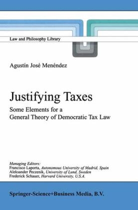 Justifying Taxes - Agustin Jose Menendez