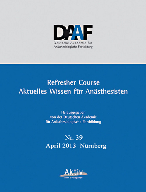 Refresher Course Nr. 39 (2013) - 