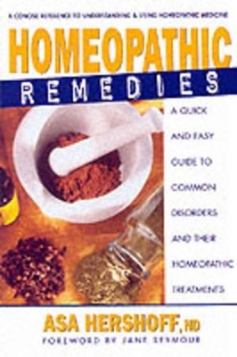 Homeopathic Remedies - Asa Hershoff