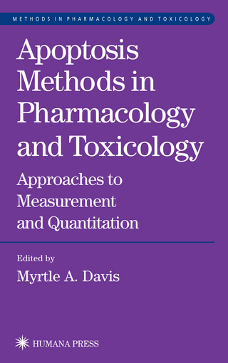 Apoptosis Methods in Pharmacology and Toxicology - Myrtle A. Davis