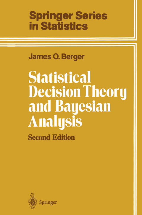 Statistical Decision Theory and Bayesian Analysis - James O. Berger
