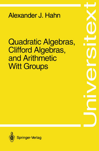 Quadratic Algebras, Clifford Algebras, and Arithmetic Witt Groups - Alexander J. Hahn