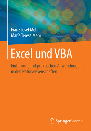 Excel und VBA - Franz Josef Mehr; María Teresa Mehr