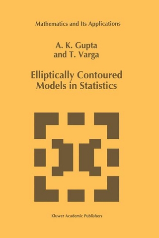 Elliptically Contoured Models in Statistics - Arjun K. Gupta; Tamas Varga