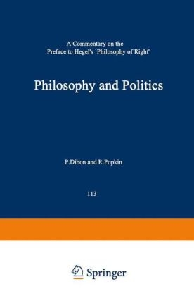 Philosophy and Politics - Adriaan T Peperzak
