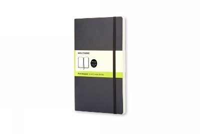 Moleskine Soft Cover Pocket Plain Notebook Black -  Moleskine