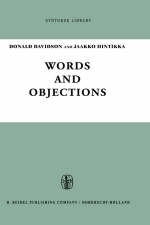 Words and Objections - D. Davidson; Jaakko Hintikka