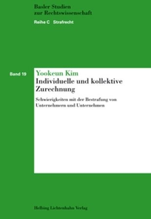 Individuelle und kollektive Zurechnung - Yookeun Kim