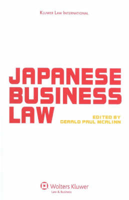 Japanese Business Law - Gerald McAlinn