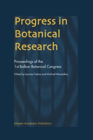 Progress in Botanical Research - Michael Moustakas; Ioannes Tsekos