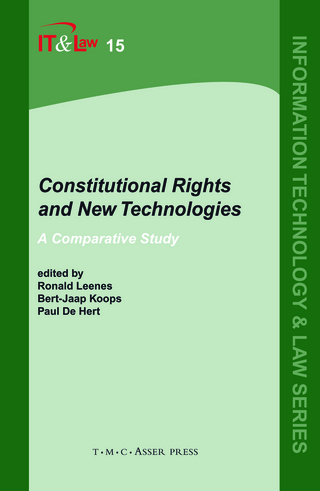 Constitutional Rights and New Technologies - Ronald E. Leenes; Bert-Jaap Koops; Paul De Hert
