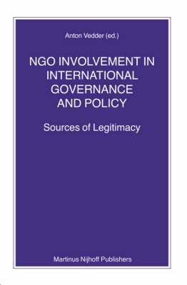 NGO Involvement in International Governance and Policy - Anton Vedder