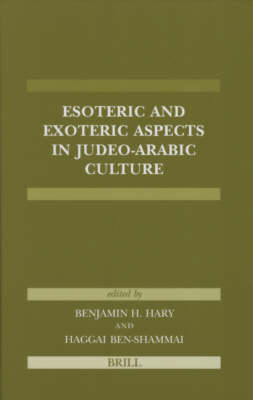 Esoteric and Exoteric Aspects in Judeo-Arabic Culture - Benjamin Hary; Haggai Ben-Shammai