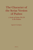 The Character of the Syriac Version of Psalms - Ignacio Carbajosa