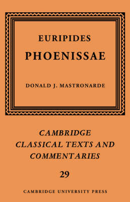 Euripides: Phoenissae - Euripides; Donald J. Mastronarde