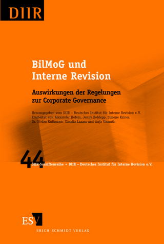 BilMoG und Interne Revision - Alexander Hofem; Jenny Kohlepp; Simone Krines; Stefan Kullmann; Claudia Lazarz; Anja Unmuth