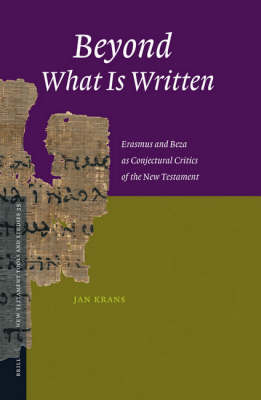 Beyond What Is Written - Jan Krans